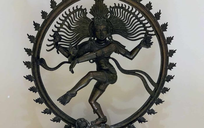 Lord Shiva in the iconic Nataraja pose