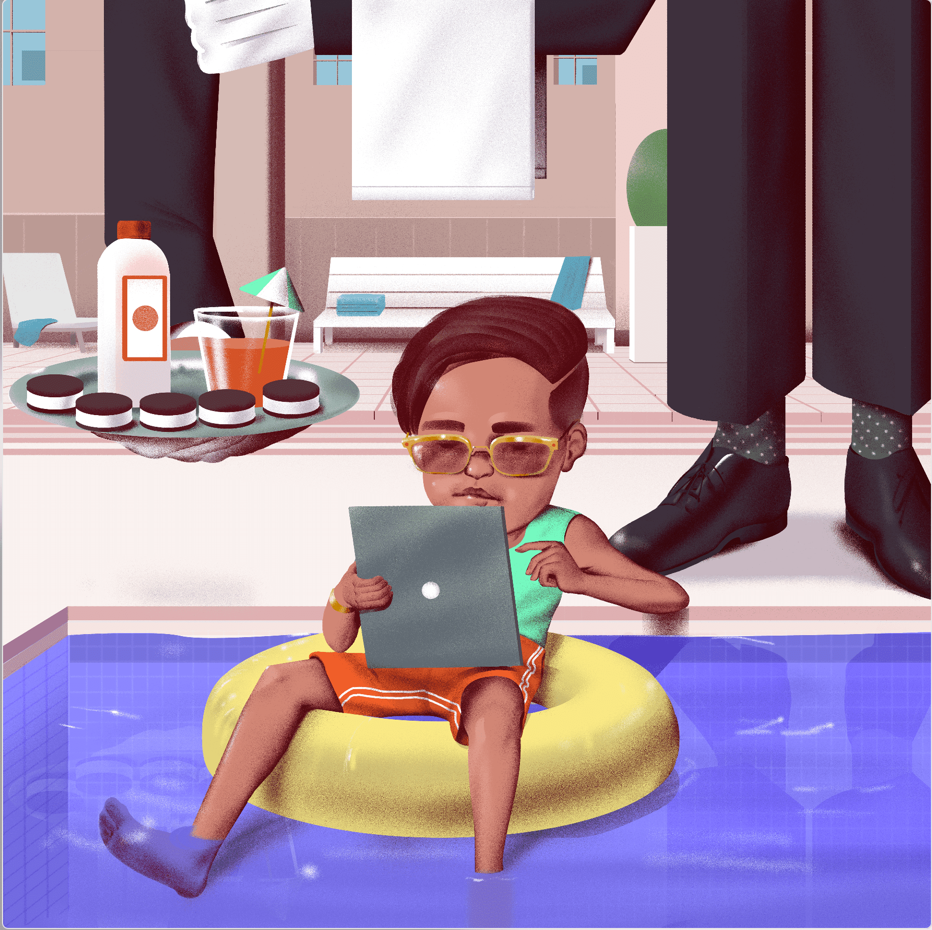 Raising middle class kids