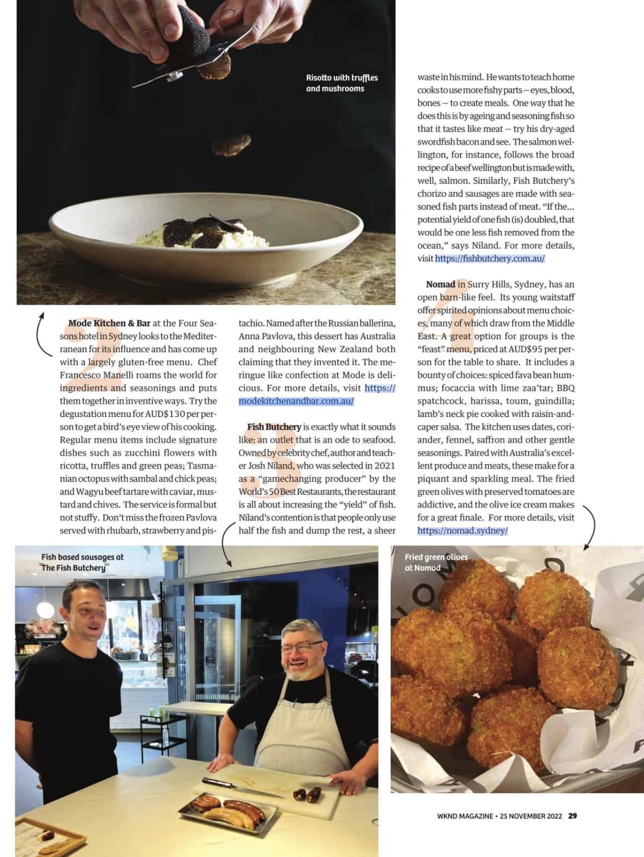 Khaleej Times Australia restaurants