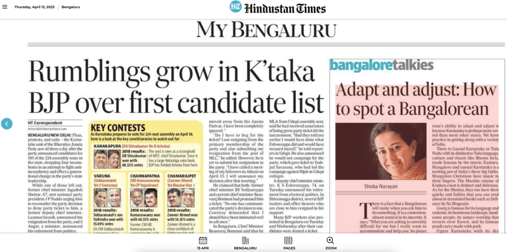 How to spot a Bangalorean