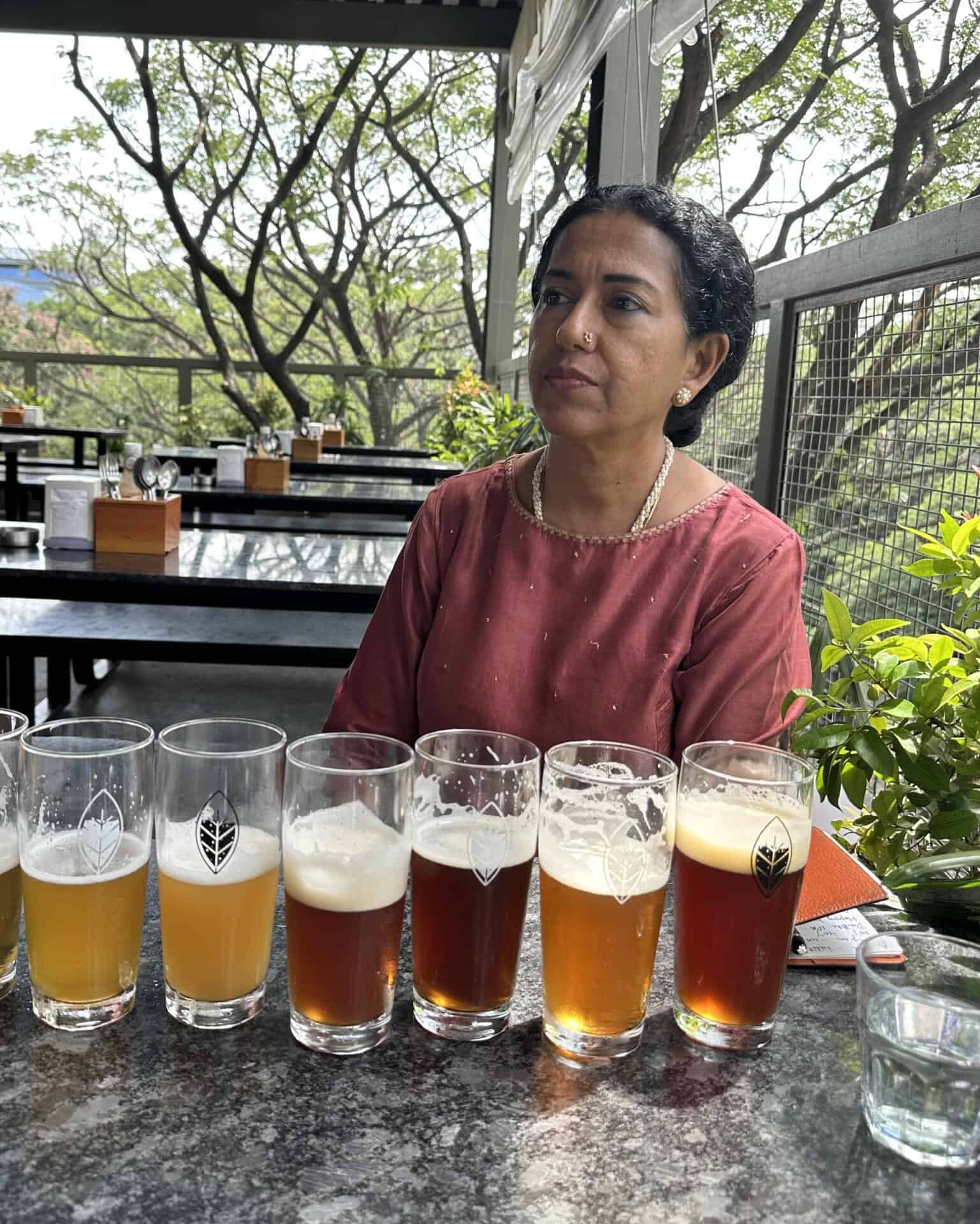 At Biergarten Koramangala