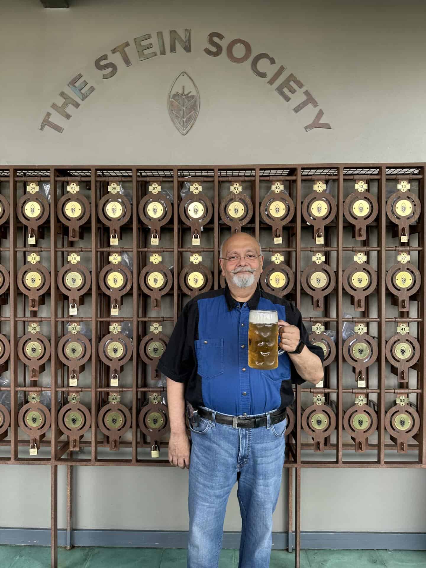 Devesh Agarwal at Biergarten Koramangala