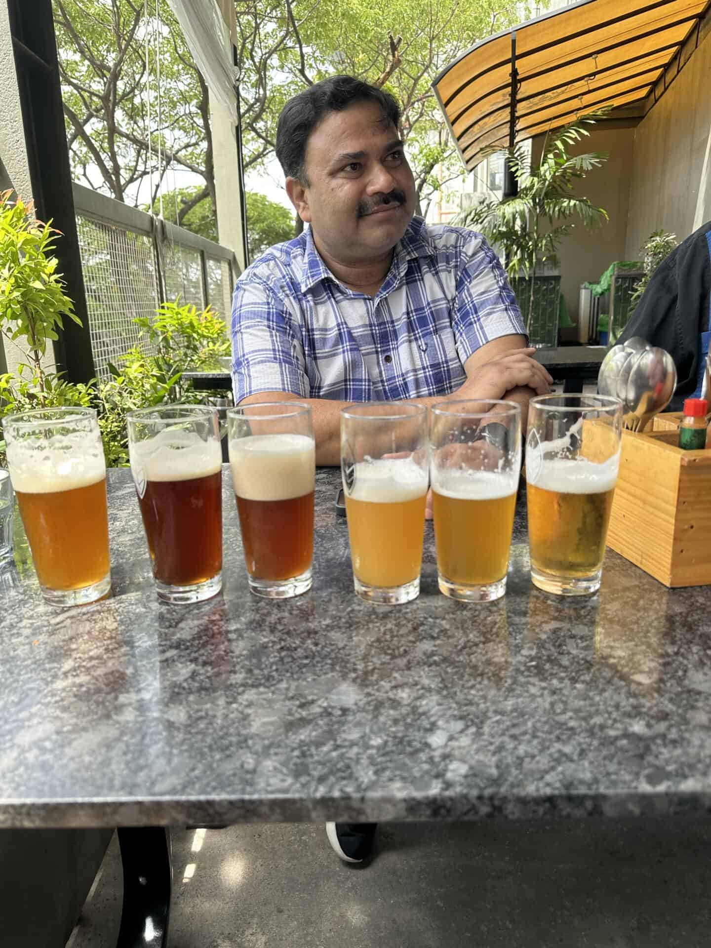 Lalit Vijay of Biergarten