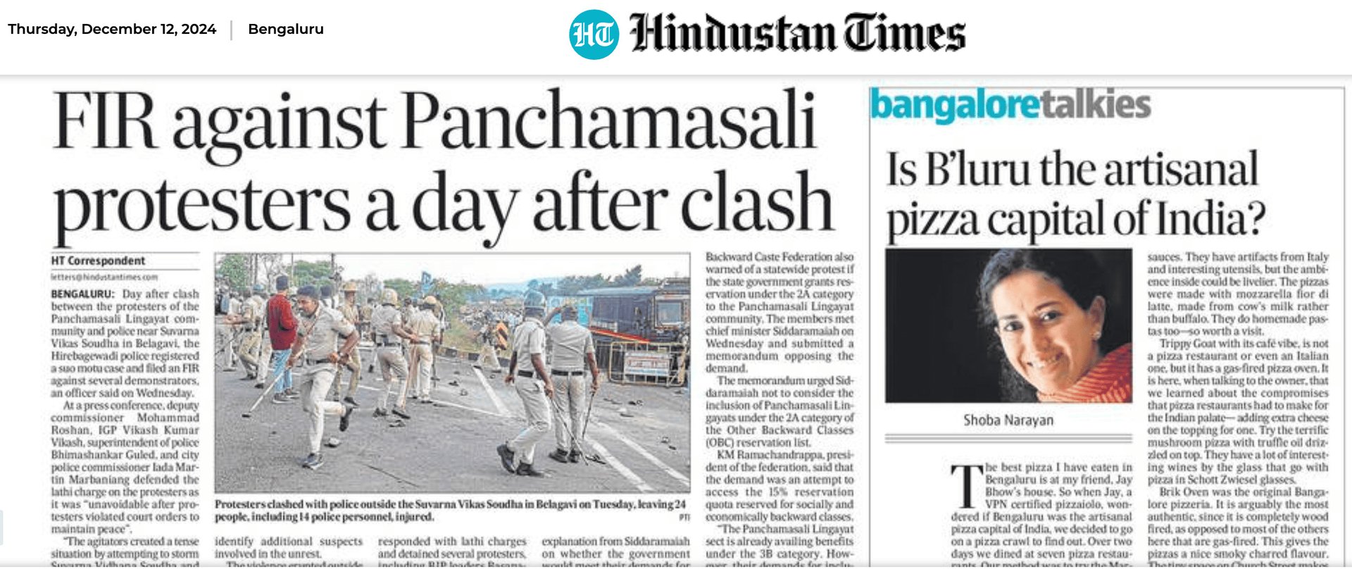 Is Bangalore India’s artisanal pizza capital?