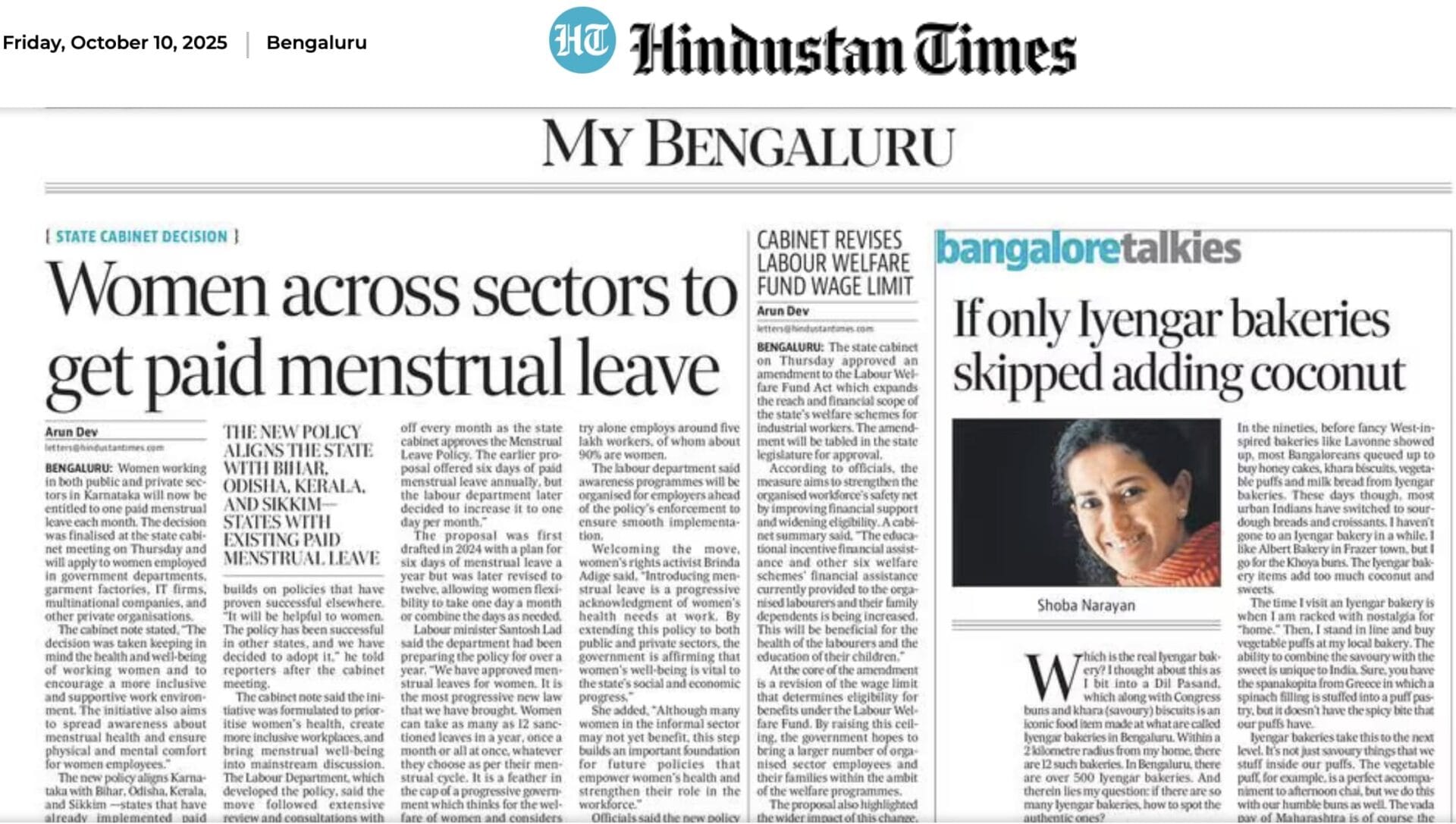 Iyengar bakeries cover