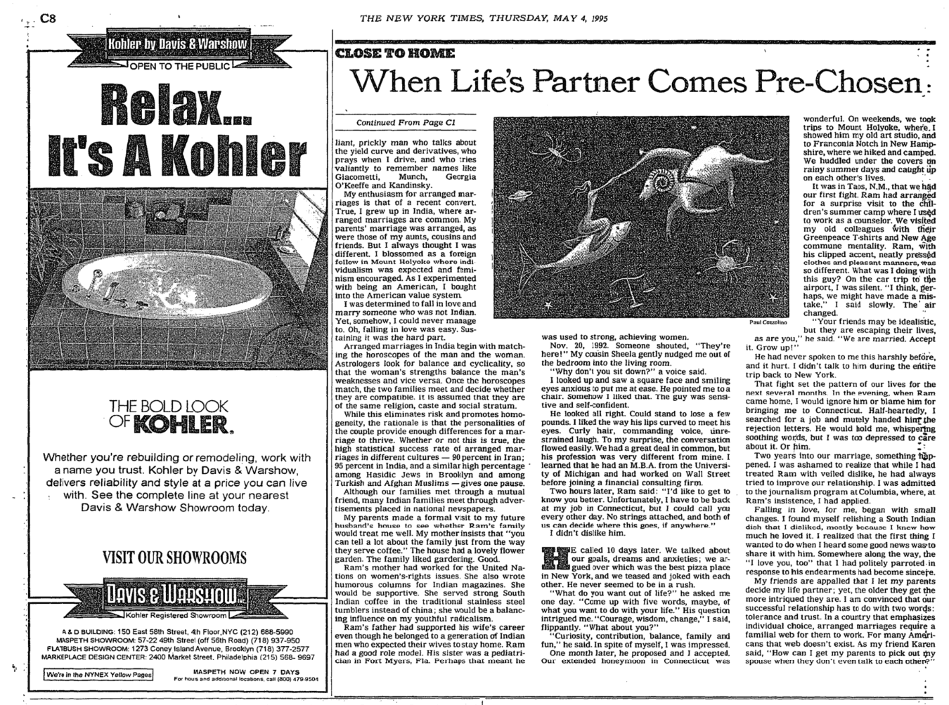 NYT Arranged Marriage 2