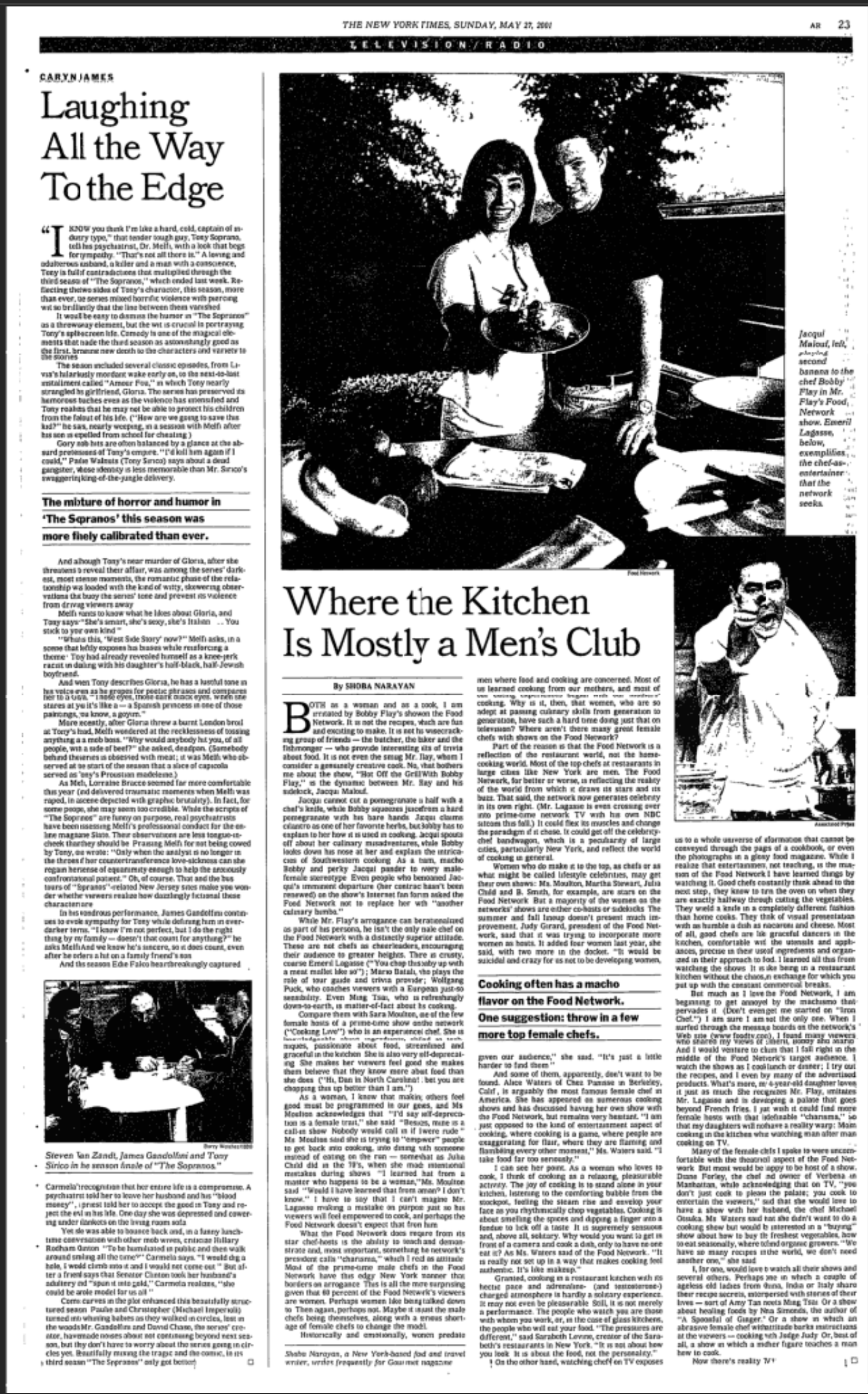 NYT Kitchen TV Men’s Club 2