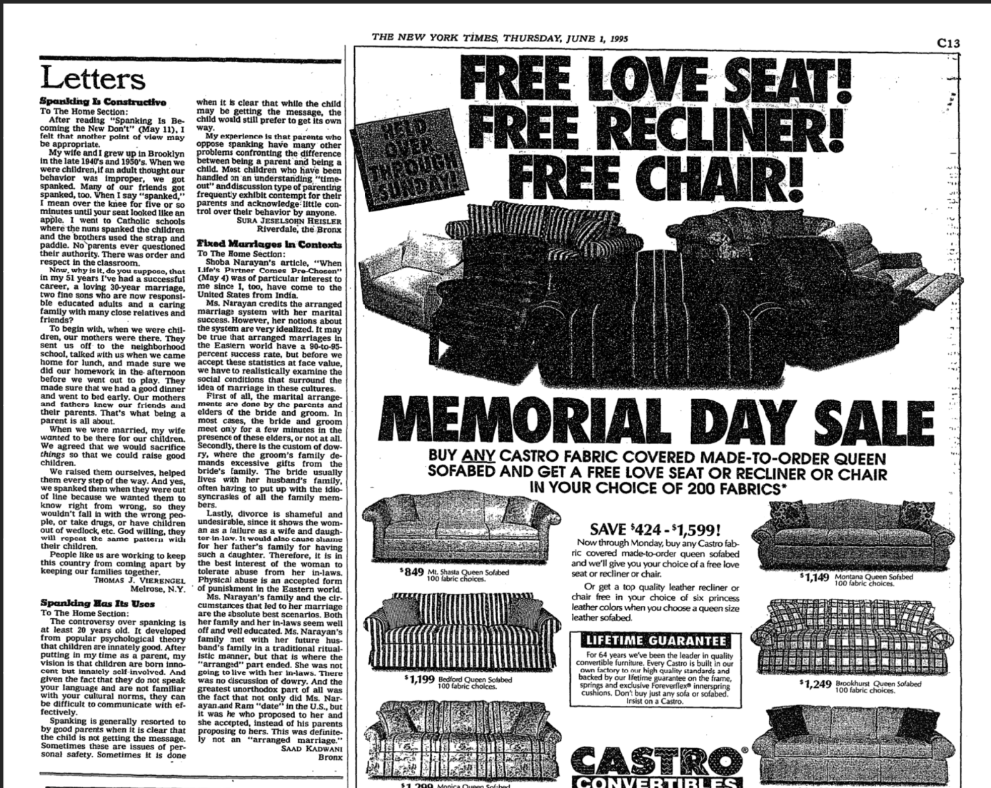 Response to Arranged Marriage article 1